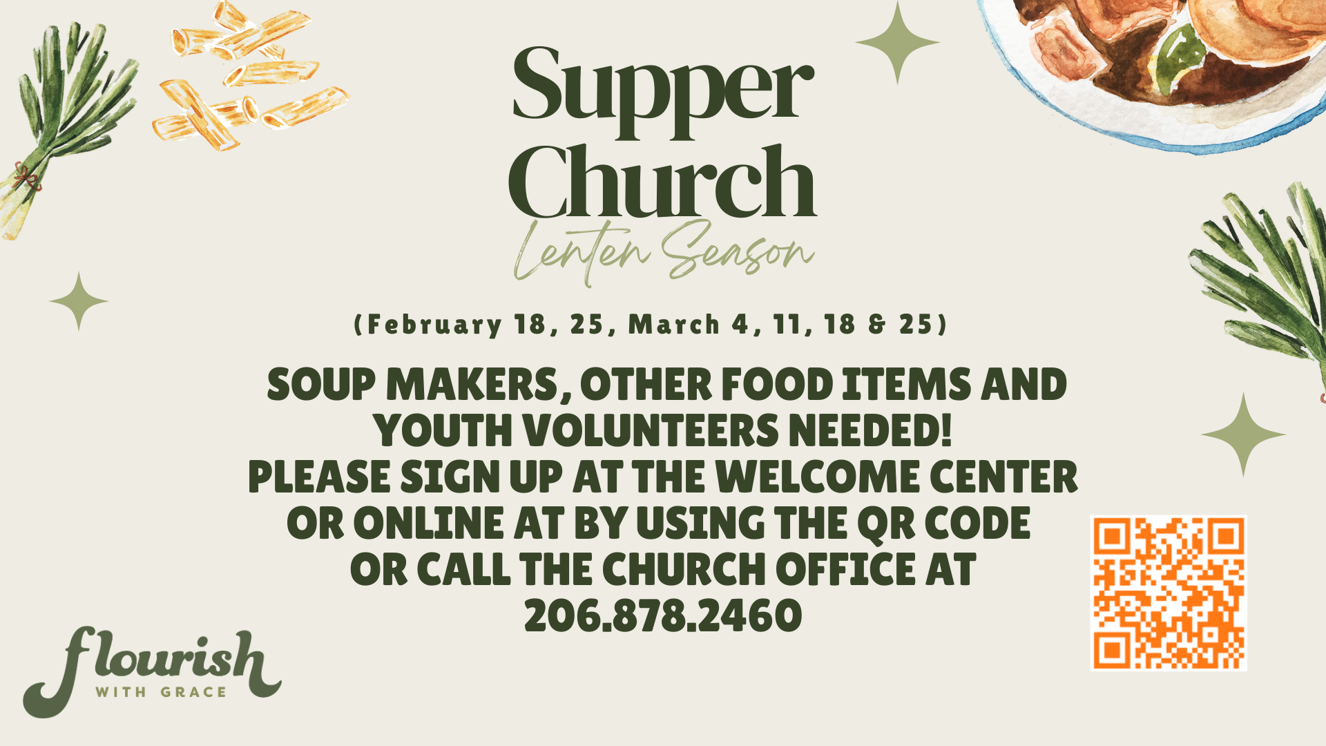 Soup Supper Sign Up 
